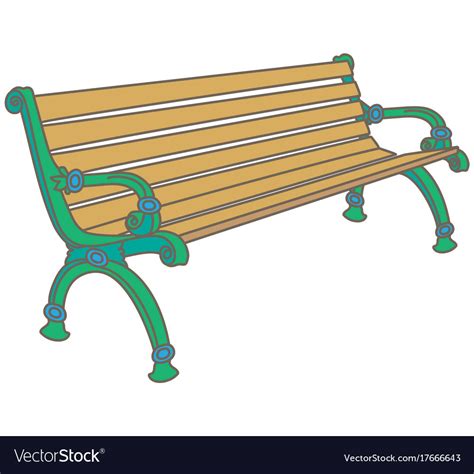 Bench Royalty Free Vector Image - VectorStock