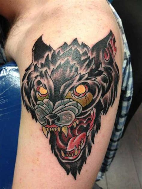 Fierce Wolf Tattoo Ideas - Flawssy