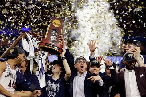 UConn men win fifth national championship: 'We've got our own!'