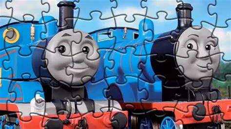 Thomas the Tank Engine and Friends Puzzle Jigsaw Games For Kids - YouTube