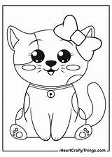 10 Adorable Kitten Coloring Pages Free Printable  Craze sketch template
