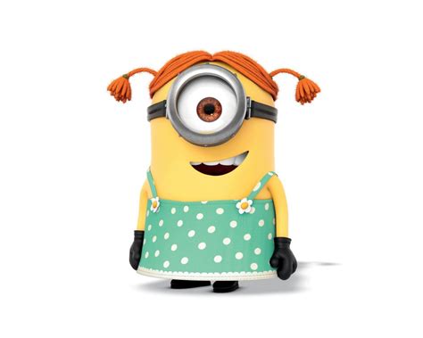 despicable me stuart girl minion characters 1467974807 - Despicable Me Minions Photo (38794655 ...