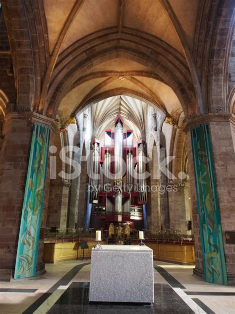 Pipe Organ At St. Giles Cathedral, Edinburgh Stock Photo | Royalty-Free ...