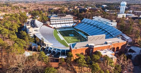 Aerial View of Football Stadium of UNC Chapel Hill Editorial Stock ...