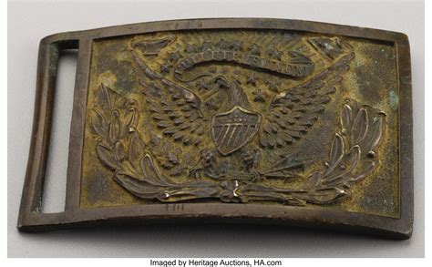 Identified Virginia Cavalryman's Belt Plate. U.S. Model 1851 sword | Lot #74179 | Heritage Auctions