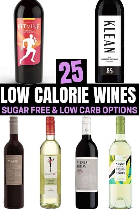 25 Low Calorie Wine Options Under 115 Calories