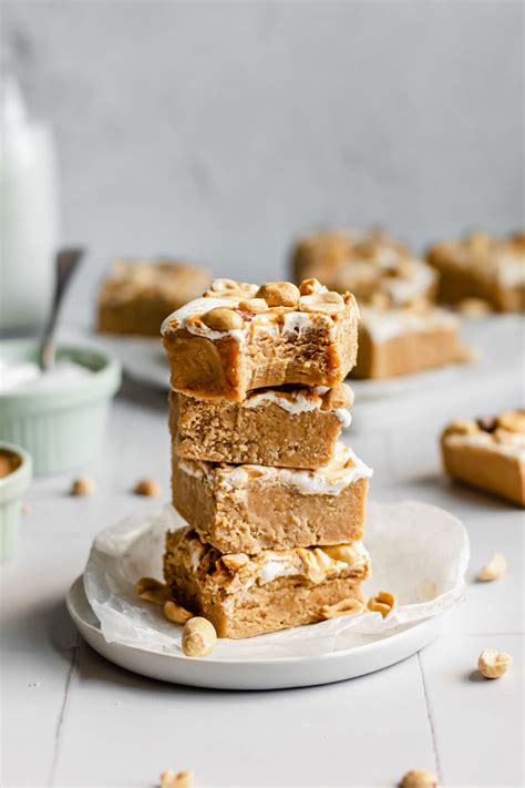 Peanut Butter Marshmallow Fluff Fudge (Fluffernutter Fudge) – The Cozy Plum