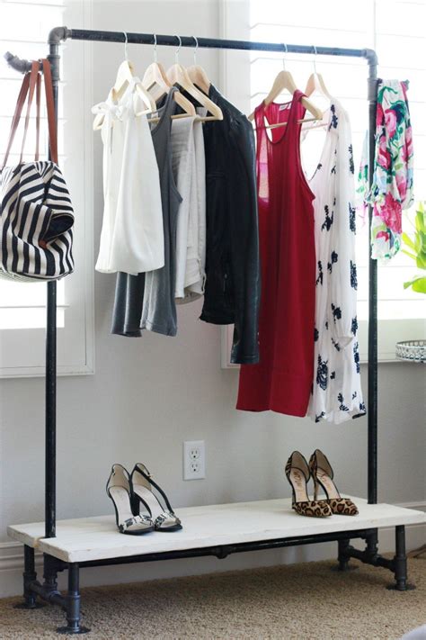 DIY Garment Rack - A Thoughtful Place