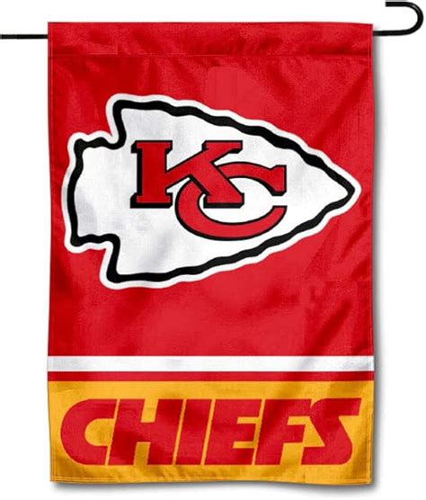 Top 8 Kansas City Chiefs Double Sided Garden Flag - Home Gadgets