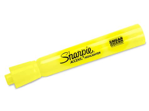 Sharpie® Highlighters - Tank, Fluorescent Yellow S-17367FY - Uline