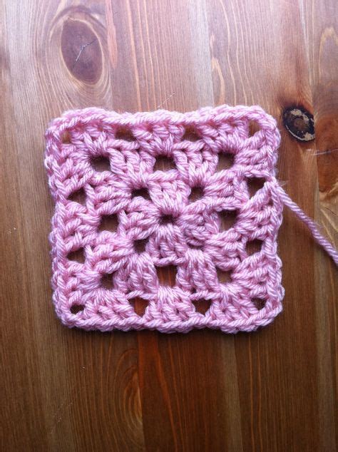 How to crochet a granny square | Granny square crochet patterns free, Granny square crochet ...