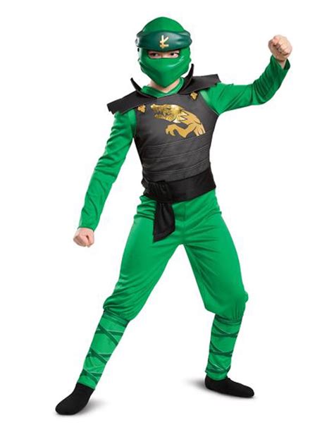 Lloyd Boys Child LEGO Ninjago Green Legacy Classic Halloween Costume-78 - Walmart.com - Walmart.com