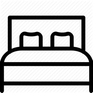 Bedroom Icon, Transparent Bedroom.PNG Images & Vector - FreeIconsPNG