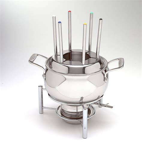 All-Clad 3 Qt. Fondue Pot with Ceramic Insert & Reviews | Wayfair