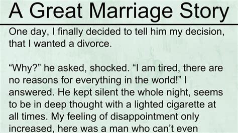 A Great Marriage Story - YouTube