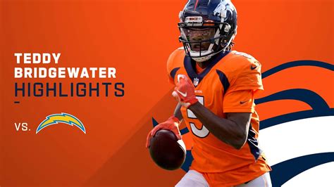 Teddy Bridgewater Highlights from Week 12 | Denver Broncos - YouTube