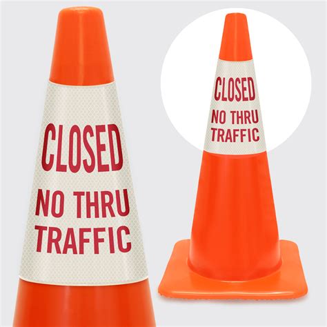 No Thru Traffic Signs | Prevent Drivers From Crossing Private Road