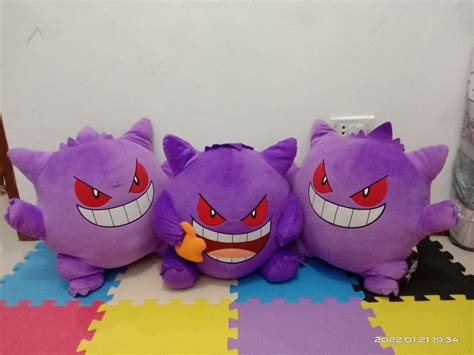 Jumbo Pokemon Plush Toy Gengar, Hobbies & Toys, Toys & Games on Carousell