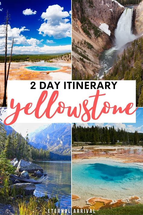 The Perfect 2 Days in Yellowstone Road Trip Itinerary (Closures ...