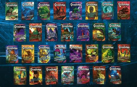 Goosebumps Monster Collection by R.L Stine | Includes 30 Titles ...