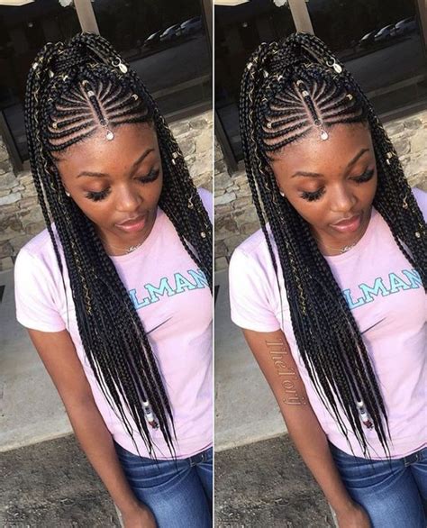 Pretty Braided Hairstyles For Black Girls