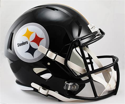 Pittsburgh Steelers Deluxe Replica Speed Helmet - Sports Fan Shop