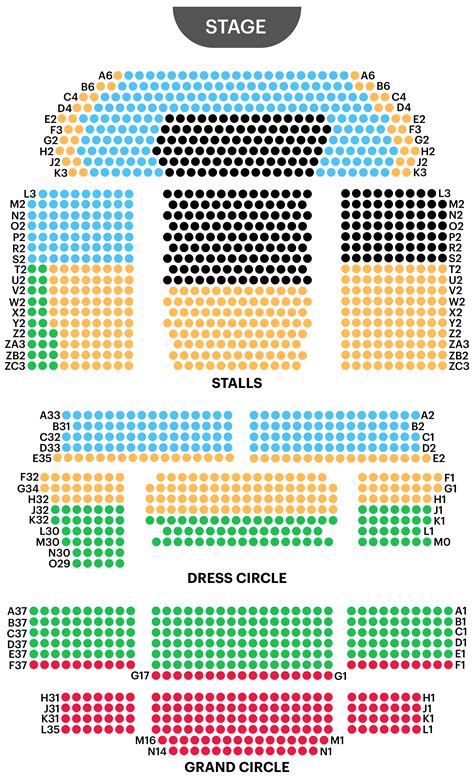 Eden Court Empire Theatre Seating Plan | Elcho Table