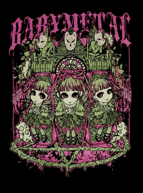 Official Babymetal Clothing | BABYMETAL Wiki | Fandom | Goth wallpaper ...