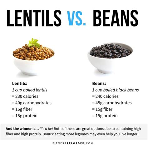 Maria | FitnessReloaded.com on Instagram: “Lentils vs. Beans! I couldn ...