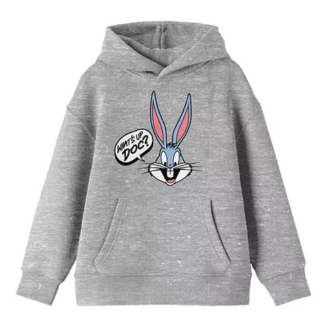 Boys 8-20 Looney Tunes Bugs Bunny Pullover Hoodie