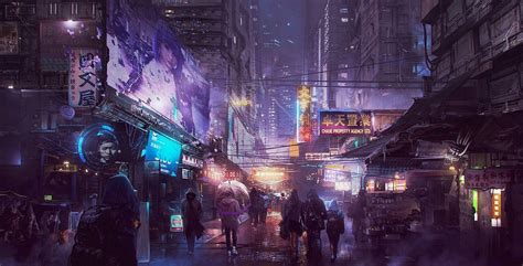 Futuristic Street HD Wallpapers - Top Free Futuristic Street HD ...