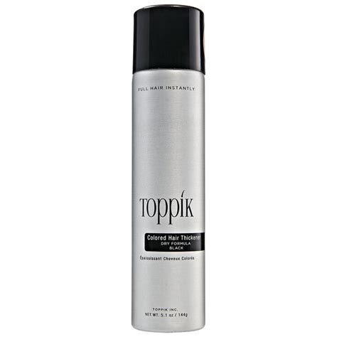 Toppik Colored Hair Thickener Black