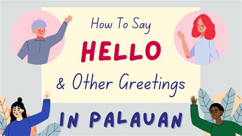 How To Say Hello In Palauan + Other Useful Palauan Greetings - Lingalot