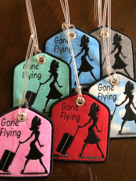 Flight Attendant Luggage Tags Personalized