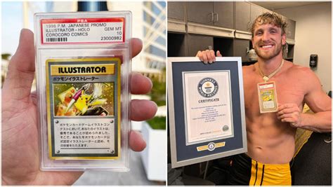 WWE Wrestler And YouTuber Logan Paul Is Selling The Rarest Pokémon Card ...