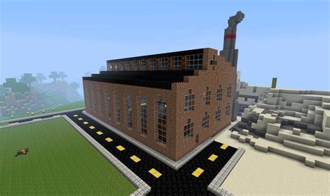 a simple brick factory : Minecraft