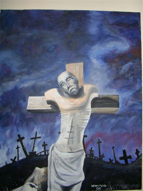 Christ Crying on his Cross by Elziangate on DeviantArt