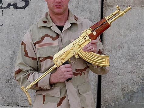 AK47 gold - guns Photo (13395293) - Fanpop