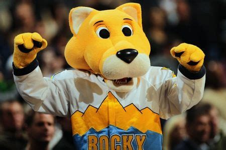 Rocky,the Mountain Lion. Mascot for the Denver Nuggets. | Mascot ...