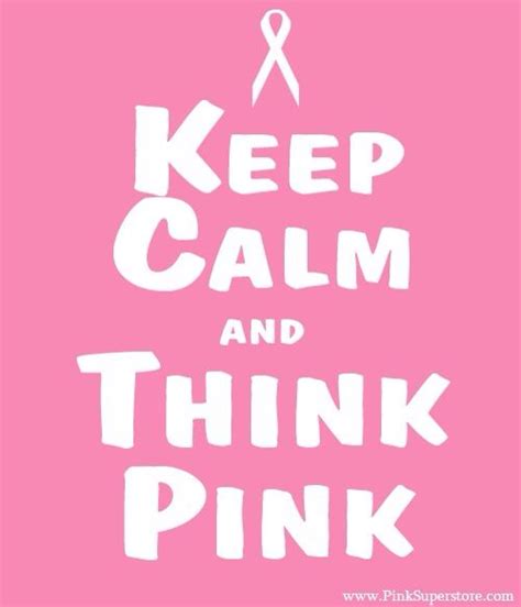 Think Pink | Pink girly quotes, Pink quotes, Pink