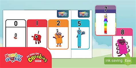 FREE! - 👉 Numberblocks: 0 - 10 Number Cards | Block Counting Resource