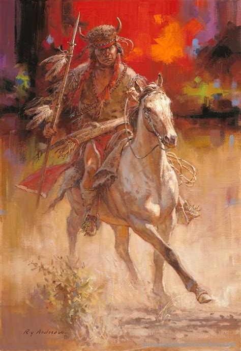 Roy Andersen - Comanche Spirit - Masterpiece Online | Native american artwork, American indian ...