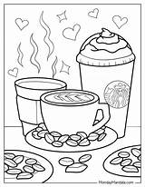 28 Coffee Coloring Pages Free PDF Printables sketch template