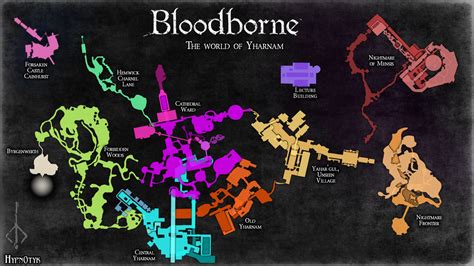 Pin by Ruth June Ingram on Bloodborne. | Bloodborne, Map, Bloodborne art