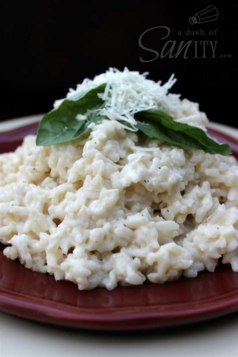 Three Cheese Risotto - Dash of Sanity