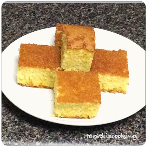 Harathi's Cooking : Sponge Cake / Plain Soft Cake /Homemade Cake