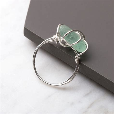 Wire Wrapped Sea Glass Ring | Jewellery Making Kit