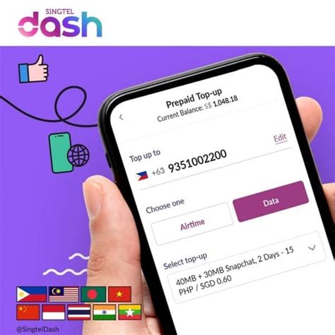 17 Nov-7 Dec 2020: Singtel Dash Prepaid Top-Up Data Packs Promotion - SG.EverydayOnSales.com