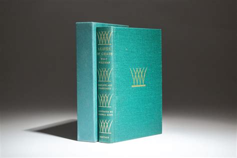 Leaves of Grass - The First Edition Rare Books