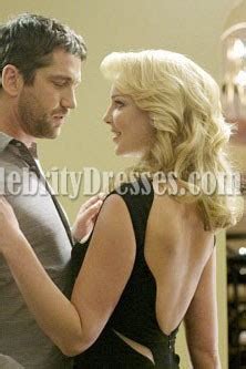 Katherine Heigl Black Cocktail Dress In 'The Ugly Truth' Celebrity Prom Dresses ...